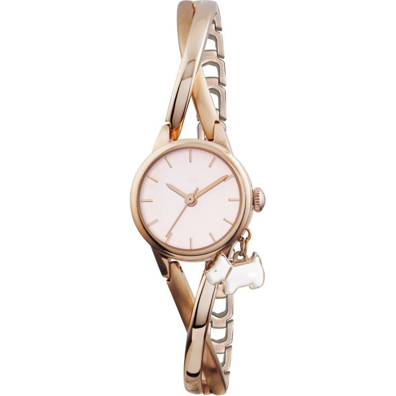 女士交叉手镯手表316L不鏽鋼時裝(zhuāng)手镯手表